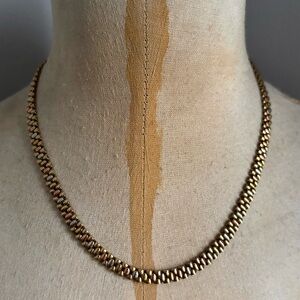 Tri Gold 9K/375 Necklace